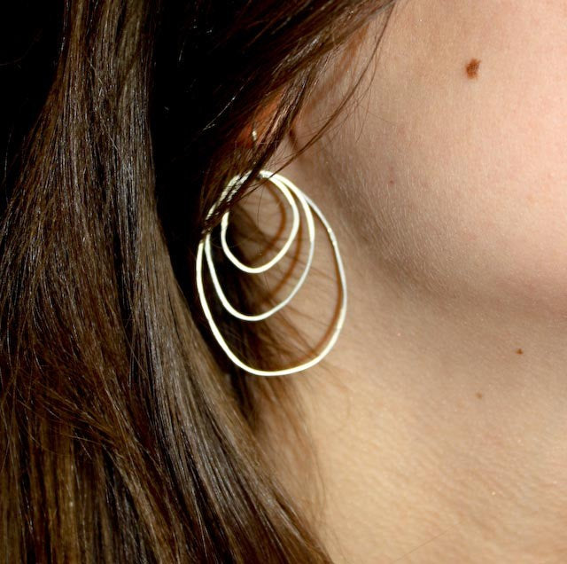 Peacock Feather Earrings-1