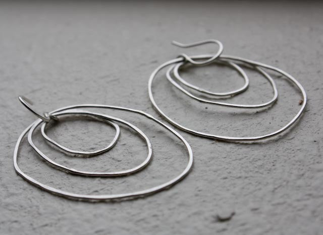 Peacock Feather Earrings-0