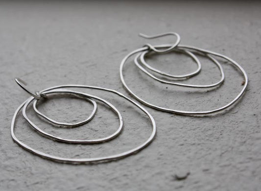 Peacock Feather Earrings-0