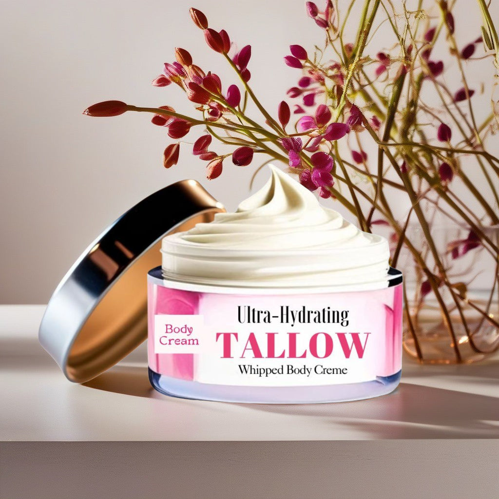 Ultra Hydrating Grass-Fed Tallow Whipped Body Cream-3