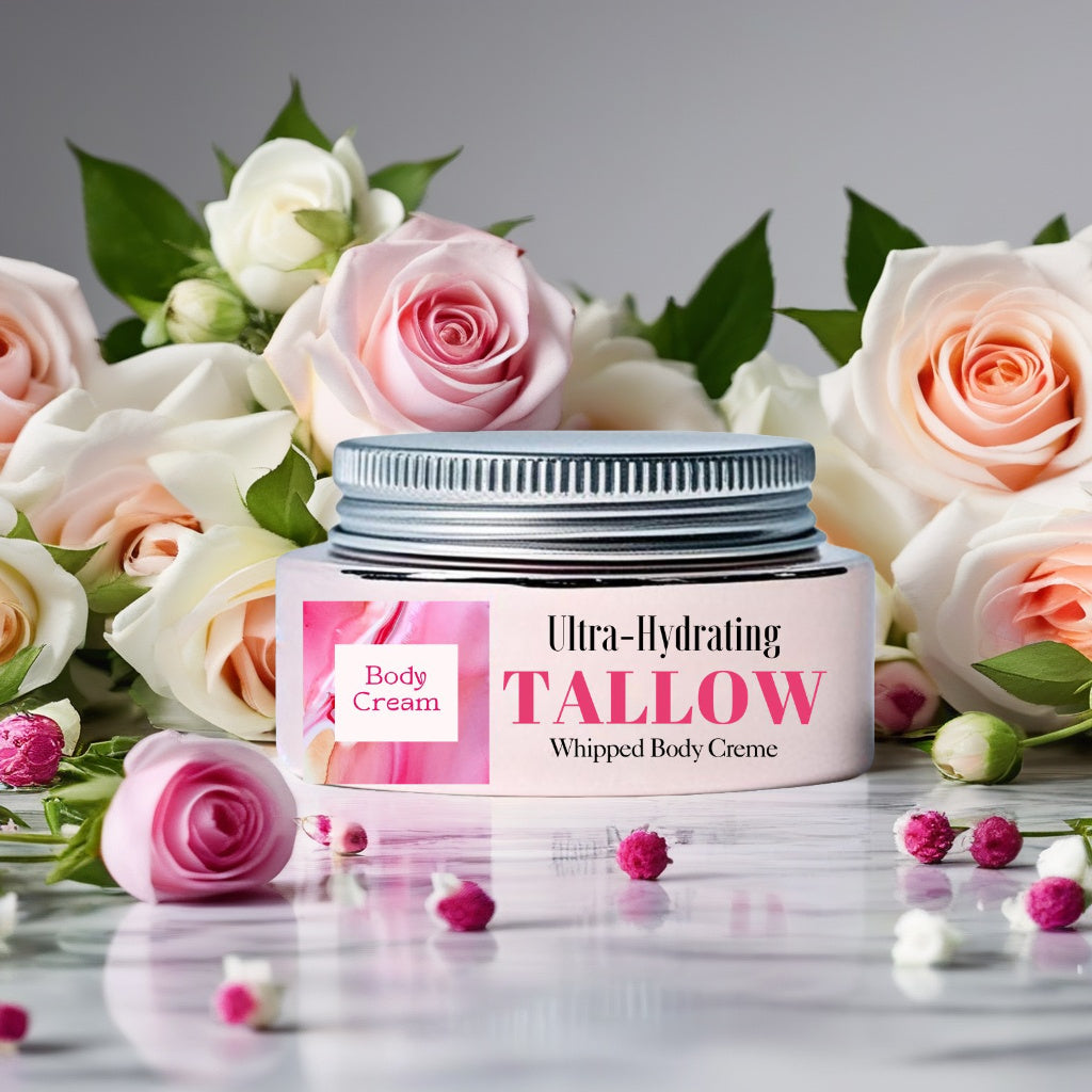 Ultra Hydrating Grass-Fed Tallow Whipped Body Cream-2