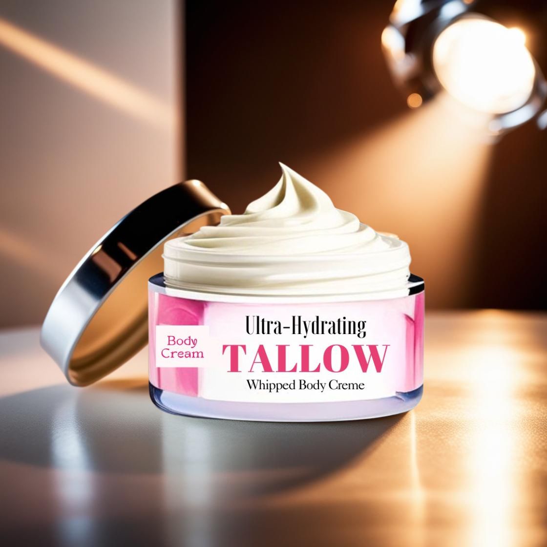 Ultra Hydrating Grass-Fed Tallow Whipped Body Cream-1